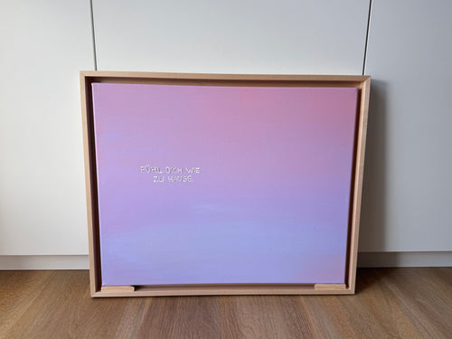 Fühl dich wie zu Hause – Größe 40 x 50 cm