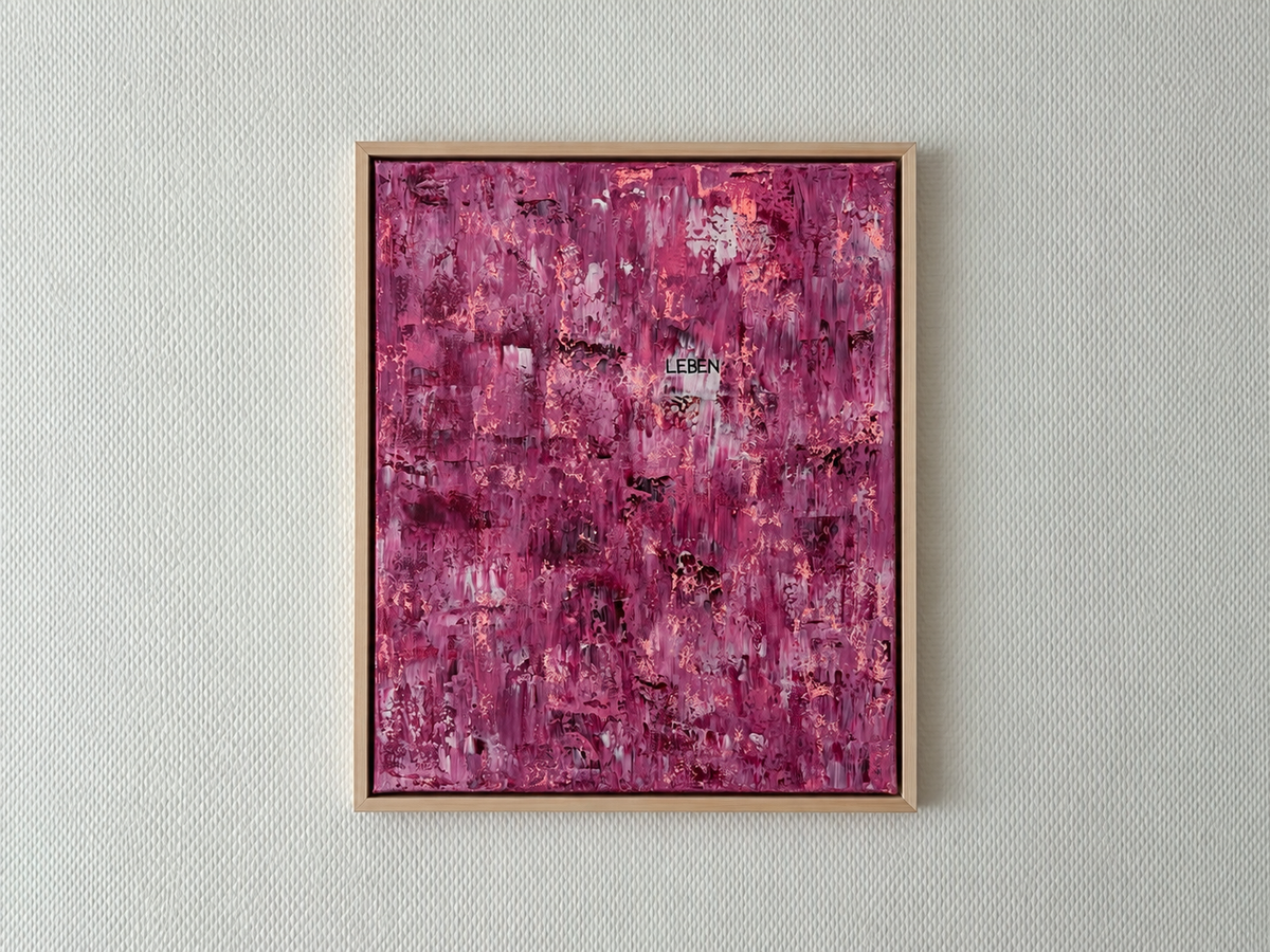 Leben – Größe 40 x 50 cm
