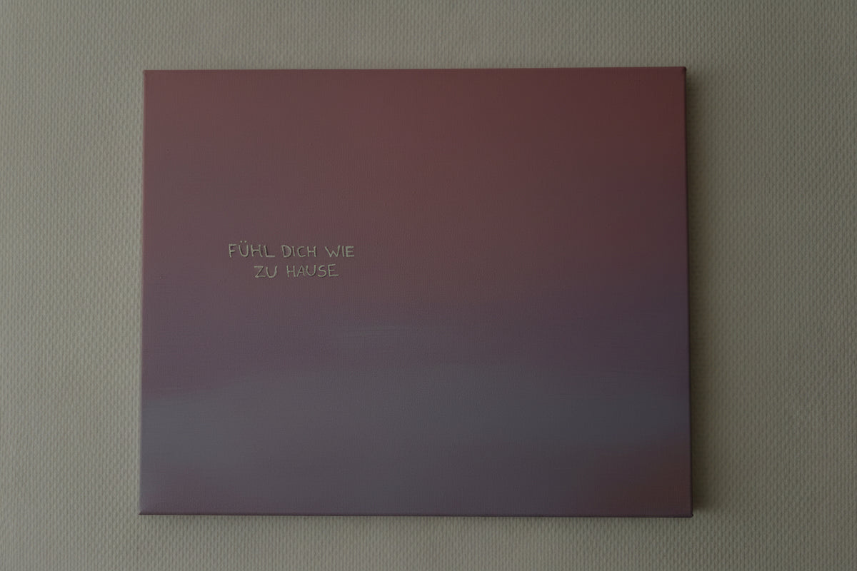 Fühl dich wie zu Hause – Größe 40 x 50 cm